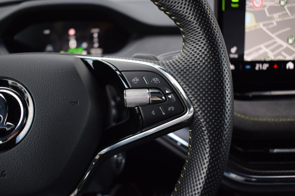 Škoda ENYAQ Coupé iV 80 RS | SOH: 95,1% | Pano | Memory | Alcantara | Matrix | Stuurverwarming
