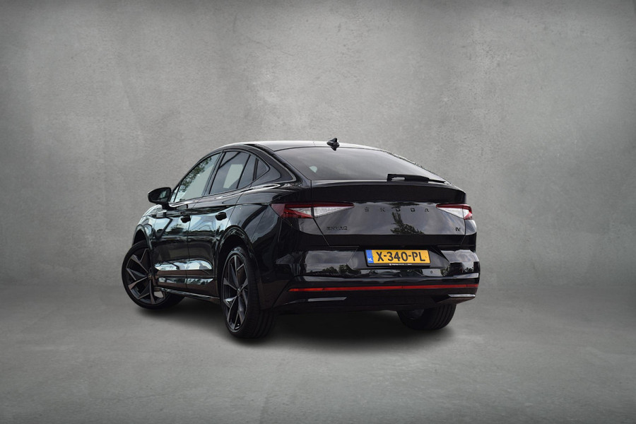 Škoda ENYAQ Coupé iV 80 RS | SOH: 95,1% | Pano | Memory | Alcantara | Matrix | Stuurverwarming