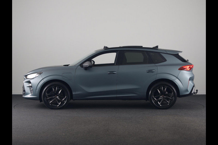 CUPRA Terramar 1.5 TSI e-Hybrid VZ America s CUP 272pk | Panoramadak | Trekhaak | 360° Camera | Elektrisch verstelbare voorstoelen | Lederen bekleding | Verwarmbare voorstoelen