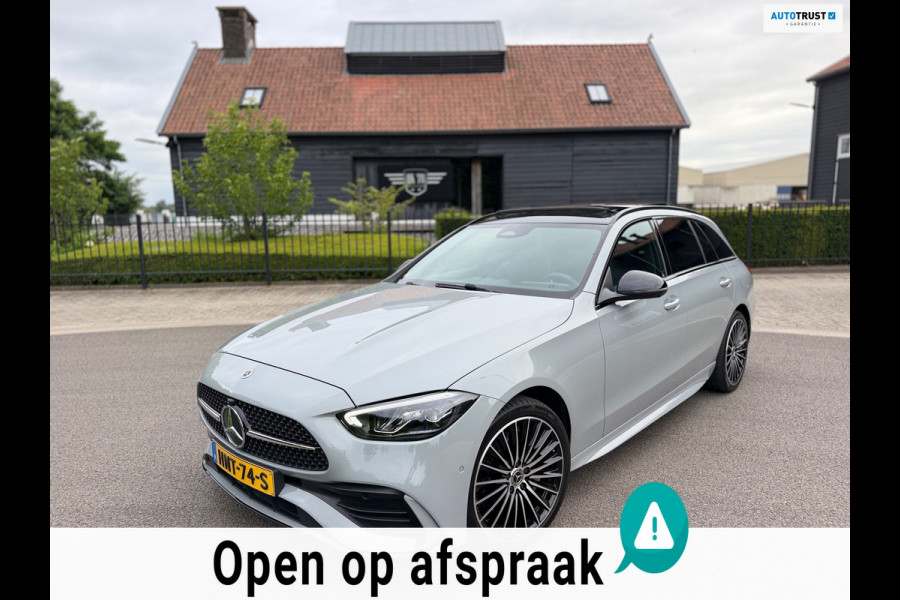 Mercedes-Benz C-Klasse Estate 300e AMG | Panoramaschuifdak | Night | Burmester | Rijassistentiepakket Plus Led-High Performance