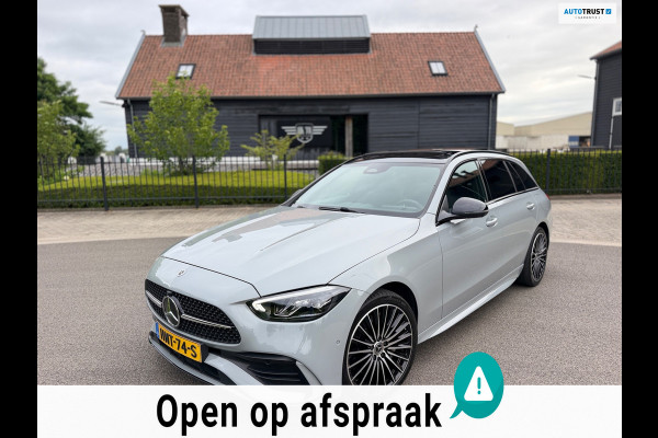 Mercedes-Benz C-Klasse Estate 300e AMG | Panoramaschuifdak | Night | Burmester | Rijassistentiepakket Plus Led-High Performance