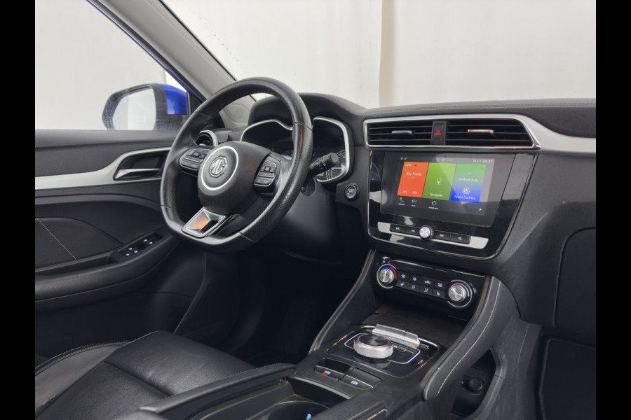 MG ZS EV Luxury 45 kWh (INCL-BTW) Aut. *PANO | LEATHER | CCS-FASTLOADER | KEYLESS | NAVI-FULLMAP | ADAPTIVE-CRUISE | CAMERA | HEATED-SPORTSEATS | CARPLAY | BLINDSPOT | DAB | LANE-ASSIST | 17''ALU*