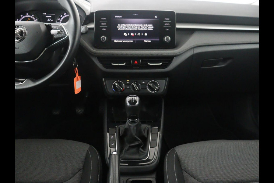 Škoda Fabia 1.0 MPI Ambition | Black Line | Cruise control | Park assist | Lederen stuurwiel | Carplay | Lichtmetaal 15'' |