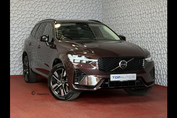 Volvo XC60 2.0 T8 455PK AWD PLUS DARK NIEUWE AUTO HARMAN KARDON 360.CAM STOEL/STUUR VERW LEER