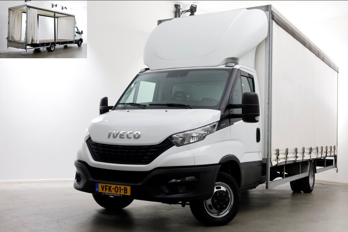 Iveco Daily 50C16 3.0 160pk E6 WB475 XXXL Bakwagen met schuifzeilen L605cm 02-2020