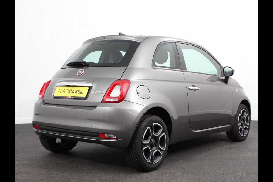Fiat 500 1.0 Hybrid Club Navigatie Apple Carplay / Android Auto Airco Cruise Control Parkeer sensoren Dab