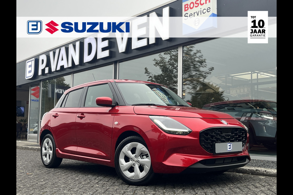 Suzuki Swift 1.2 Smart Hybrid Select CVT Automaat | In meerdere kleuren uit voorraad leverbaar | Adapt. Cruise | Camera | Stoelverwarming | 16'' | Dodehoek | Carplay/Android Auto | Smart Entry |