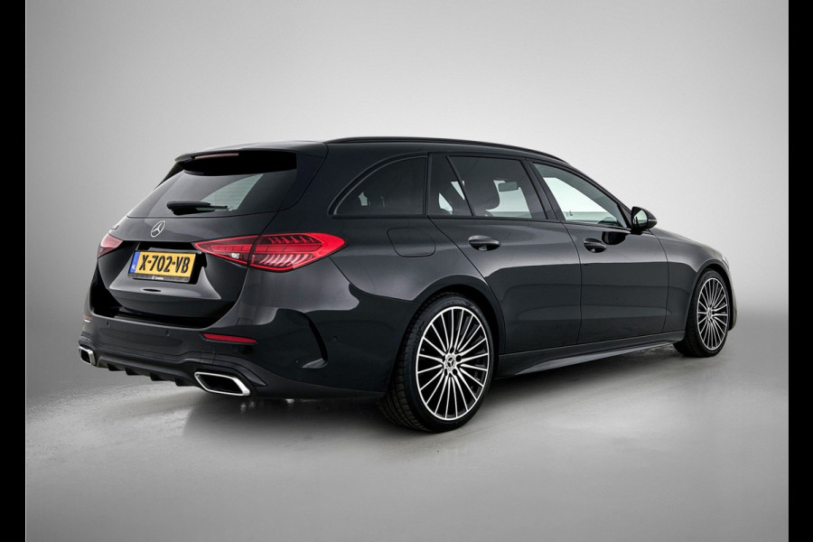 Mercedes-Benz C-Klasse Estate 180 AMG Line | Amg In en Exterieur | Dodehoekassistent | Memory Seats | Night pakket | Inclusief 24 maanden Mercedes-Benz Certified garantie voor Europa.