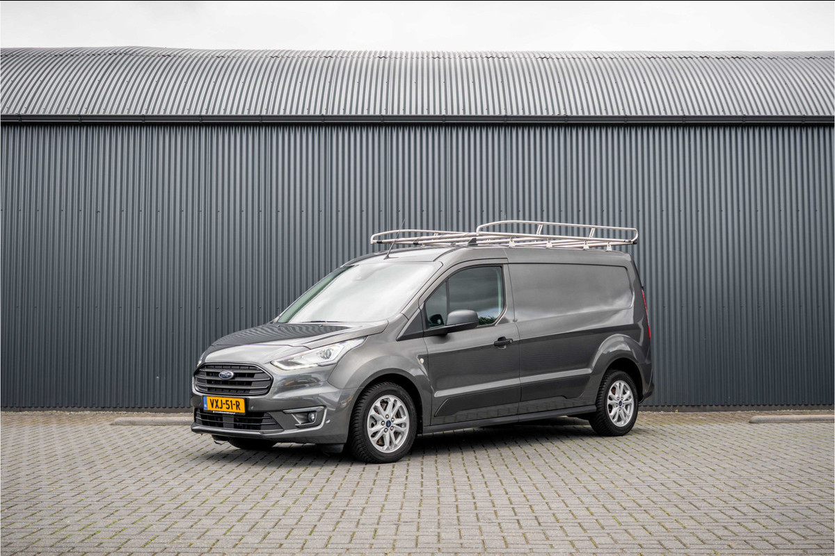 Ford Transit Connect 1.5 EcoBlue L2H1 | 3-Zits | Camera | Carplay | Cruise | PDC | Airco | Trekhaak | Imperiaal