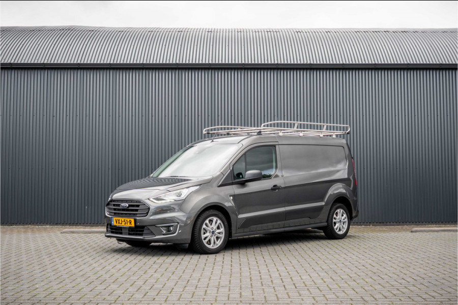 Ford Transit Connect 1.5 EcoBlue L2H1 | 3-Zits | Camera | Carplay | Cruise | PDC | Airco | Trekhaak | Imperiaal
