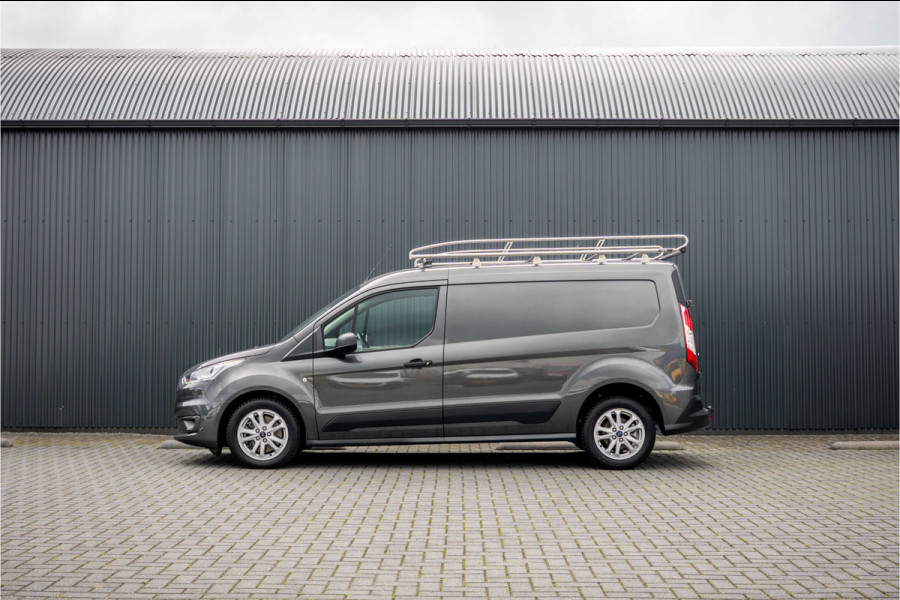 Ford Transit Connect 1.5 EcoBlue L2H1 | 3-Zits | Camera | Carplay | Cruise | PDC | Airco | Trekhaak | Imperiaal