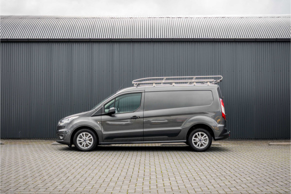 Ford Transit Connect 1.5 EcoBlue L2H1 | 3-Zits | Camera | Carplay | Cruise | PDC | Airco | Trekhaak | Imperiaal