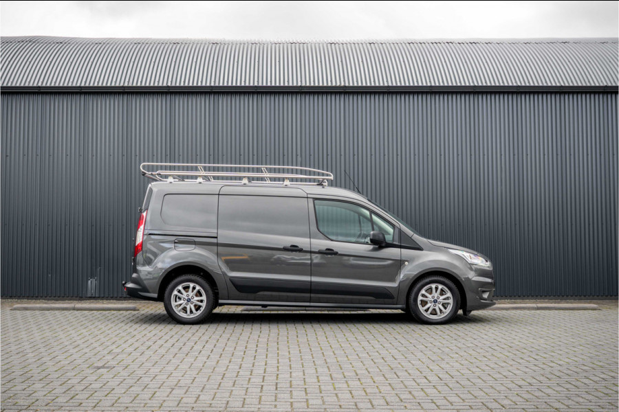 Ford Transit Connect 1.5 EcoBlue L2H1 | 3-Zits | Camera | Carplay | Cruise | PDC | Airco | Trekhaak | Imperiaal