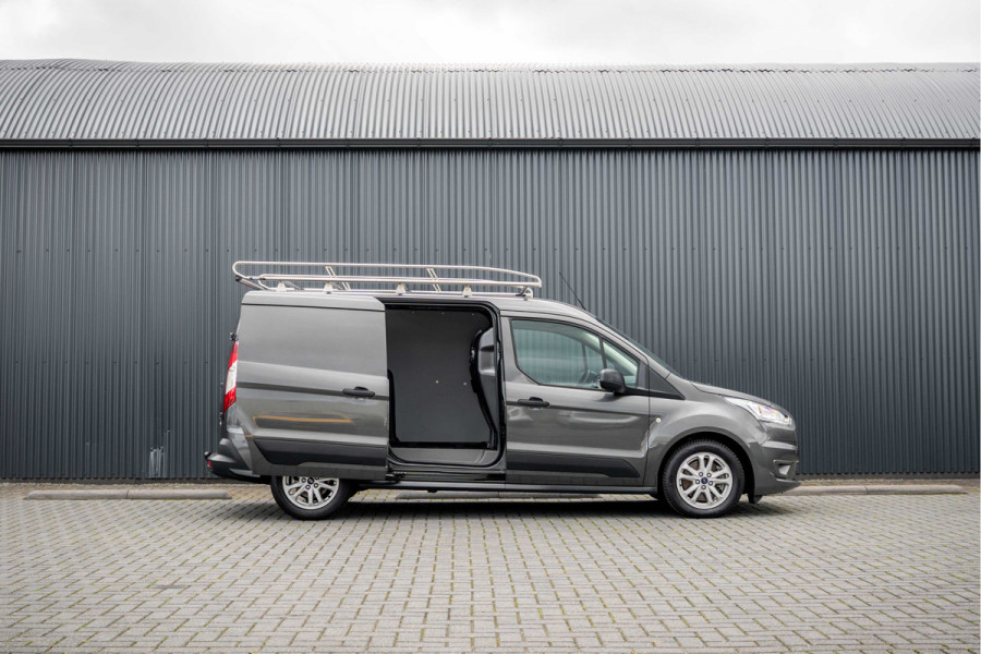 Ford Transit Connect 1.5 EcoBlue L2H1 | 3-Zits | Camera | Carplay | Cruise | PDC | Airco | Trekhaak | Imperiaal
