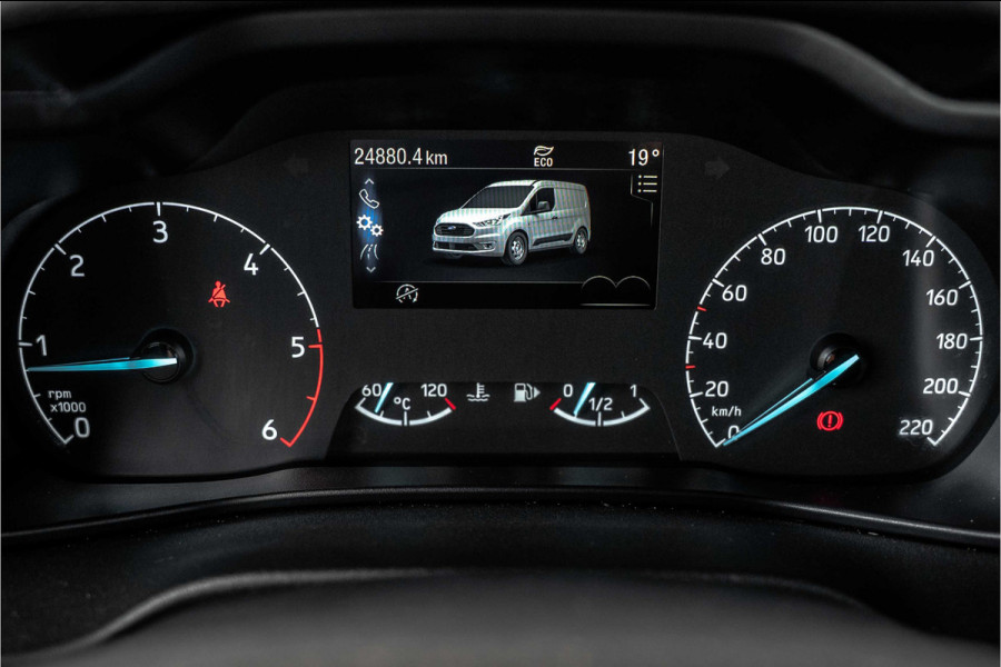 Ford Transit Connect 1.5 EcoBlue L2H1 | 3-Zits | Camera | Carplay | Cruise | PDC | Airco | Trekhaak | Imperiaal