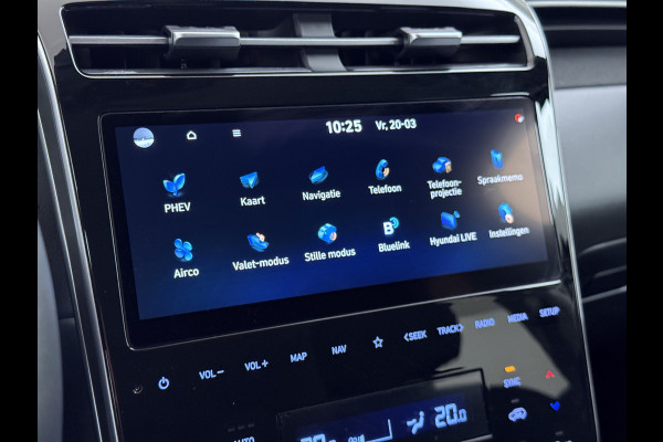Hyundai Tucson 1.6T 265PK PHEV Autom. SOH 100% 4WD Navi Camera Adap.Cruise Apple Carplay Android Pdc ECC Comfort Smart Hybrid Isofix DAB Elek.Achterklep Stoel+Stuurverwarming Led Lmv Keyless Regensensor AWD Origineel Nederlandse Auto Plug In Hybride