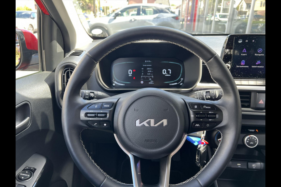 Kia Picanto 1.0 DPi DynamicPlusLine | Stoel + Stuurverwarming, Apple CarPlay/Android auto, Parkeersensoren, Camera