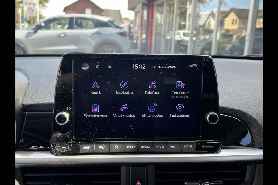 Kia Picanto 1.0 DPi DynamicPlusLine | Stoel + Stuurverwarming, Apple CarPlay/Android auto, Parkeersensoren, Camera