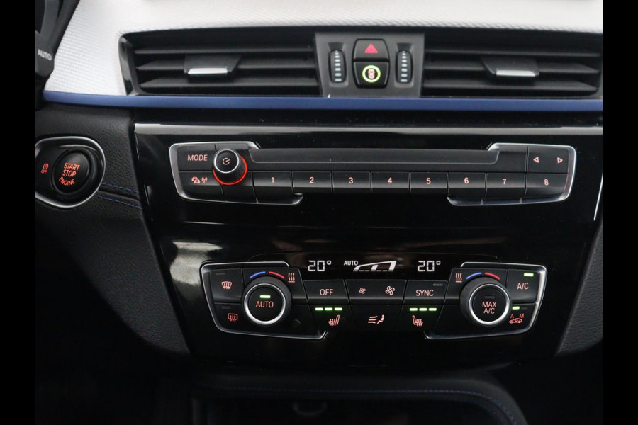 BMW X1 sDrive18i High Executive M-sport | Head-up | Half Leder | Adaptive cruise | Full LED | Climate control | Stoelverwarming | Navigatie | Park assist | Camera |