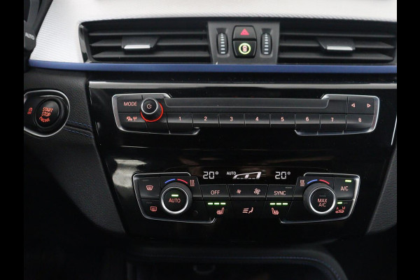 BMW X1 sDrive18i High Executive M-sport | Head-up | Half Leder | Adaptive cruise | Full LED | Climate control | Stoelverwarming | Navigatie | Park assist | Camera |