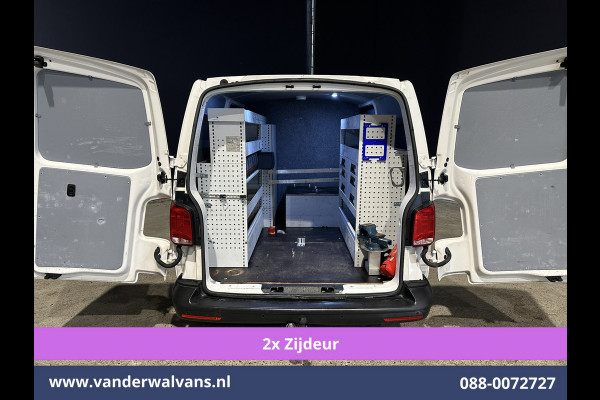 Volkswagen Transporter 2.0 TDI 150pk L1H1 Inrichting Euro6 Airco | 2x Zijdeur | 2500kg Trekhaak | Parkeersensoren