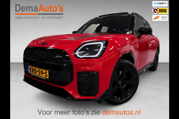 MINI Countryman 1.5 C John Cooper Works XL NW-PRIJS 67DEURO/MASSAGE+M-STOELEN/PANO/LEDER/H-UP/SFEERVERL/360CAM/H-KARDON///