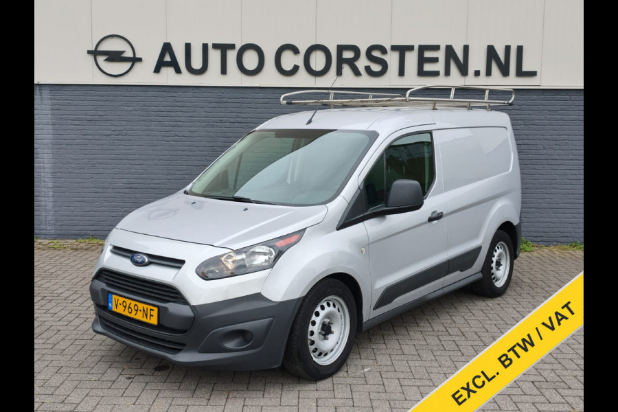 Ford Transit Connect 1.5TDCI Euro 6 Imperiaal Trekhaak Airco Bluetooth Betonplex Vloer Lat om Lat betimmering 1.200KG Trekgewicht Origineel Nederlandse Auto