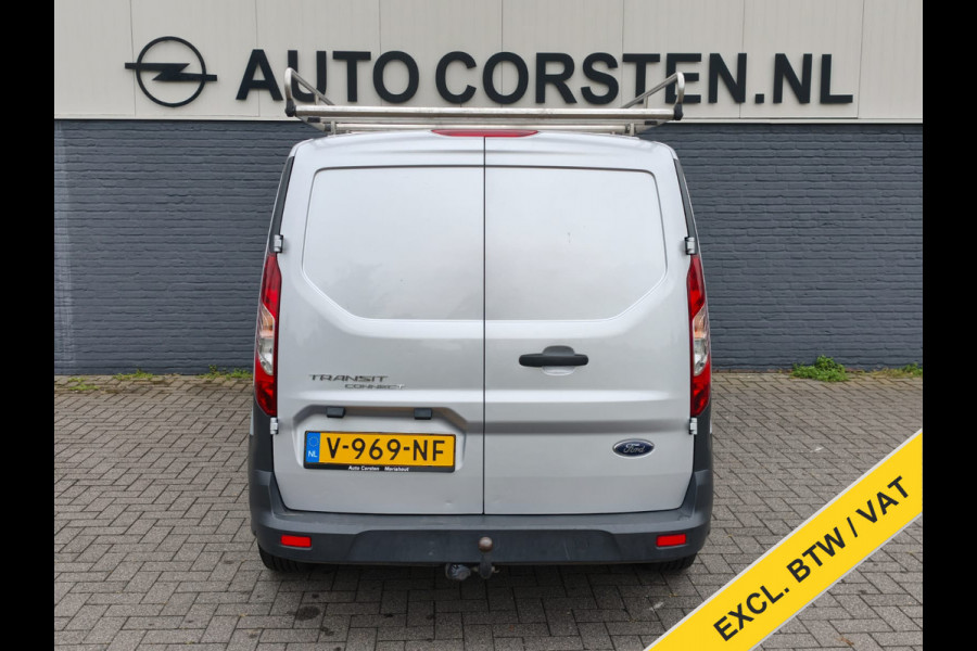 Ford Transit Connect 1.5TDCI Euro 6 Imperiaal Trekhaak Airco Bluetooth Betonplex Vloer Lat om Lat betimmering 1.200KG Trekgewicht Origineel Nederlandse Auto