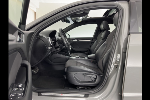 Audi A3 Sportback 35 TFSI S-Line Edition MHEV Aut. *PANO | LEATHER-FABRIC | LED-LIGHTS | DIGI-COCKPIT | NAVI-FULLMAP | HEATED-SPORTSEATS | PRIVACY-GLASS | ECC | PDC | CRUISE | 18''ALU*