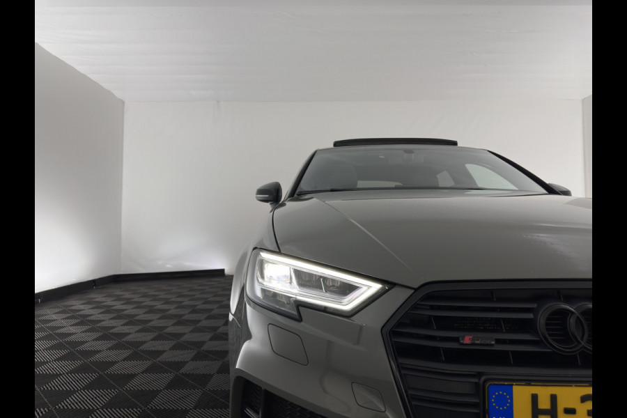 Audi A3 Sportback 35 TFSI S-Line Edition MHEV Aut. *PANO | LEATHER-FABRIC | LED-LIGHTS | DIGI-COCKPIT | NAVI-FULLMAP | HEATED-SPORTSEATS | PRIVACY-GLASS | ECC | PDC | CRUISE | 18''ALU*