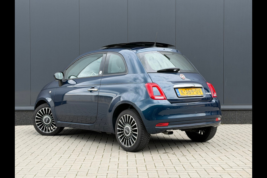 Fiat 500 1.0 Hybrid Launch Edition Elektrische Pano|Carplay|Navi|PDC|Half-leder|Airco