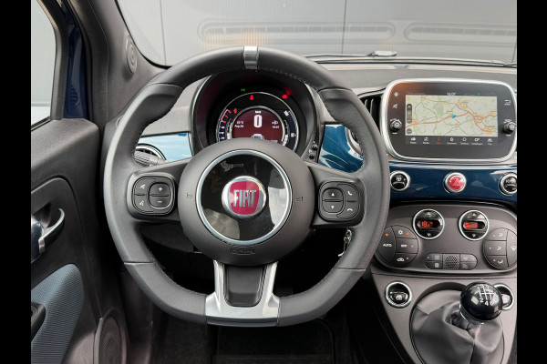 Fiat 500 1.0 Hybrid Launch Edition Elektrische Pano|Carplay|Navi|PDC|Half-leder|Airco