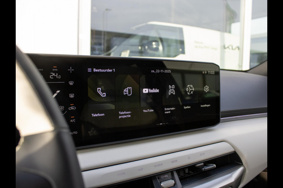 Kia EV4 GT-Line Business Edition 81.4 kWh | DIRECT LEVERBAAR | Navi. | Stoel&Stuur Verwarming | Clima. |  Lichtmetalen velgen | LED | Dodehoekassistentie | GT-Line Vegan Lederen Stoelbekleding