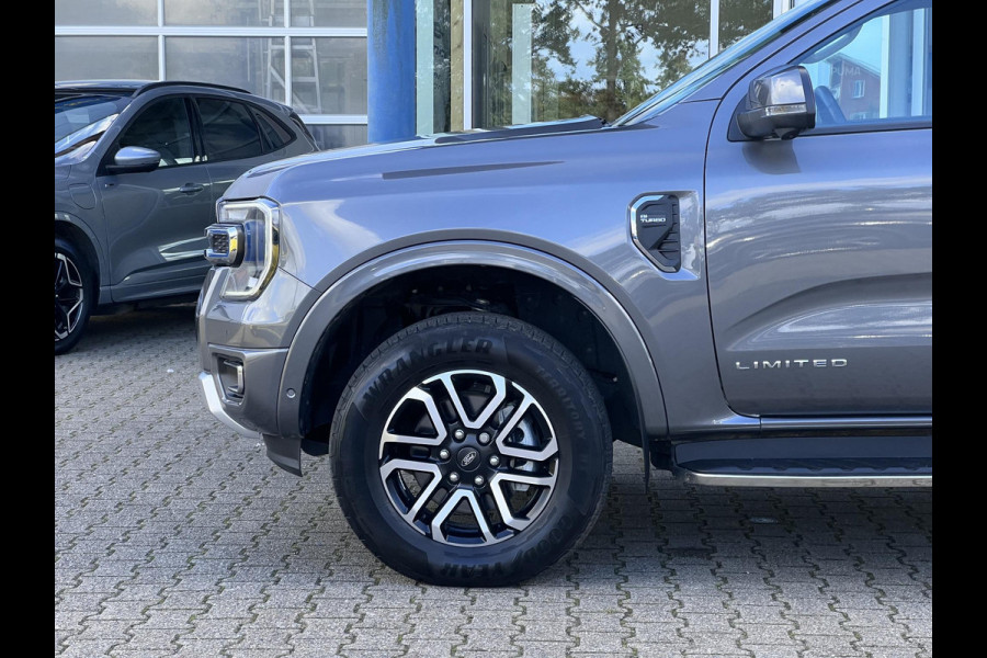 Ford Ranger 2.0 Super Cab EcoBlue Limited Automaat 205pk | Trekhaak | 360 graden | Rollertop | Stoelverwarming