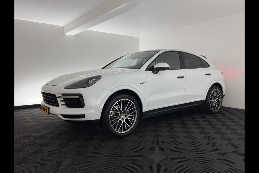 Porsche Cayenne Coupé 3.0 E-Hybrid (Plug-in) {SoH-100%} Aut. *PANO | SPORT-CHRONO | LEATHER | BOSE-AUDIO | FULL-LED | TOPVIEW | AIRSUSPENSION | DIGI-COCKPIT | HEATED-SPORTSEATS | DAB | NAVI-FULLMAP | PRIVACY-GLASS | SHIFTPADDLES | ECC | PDC | HEAD