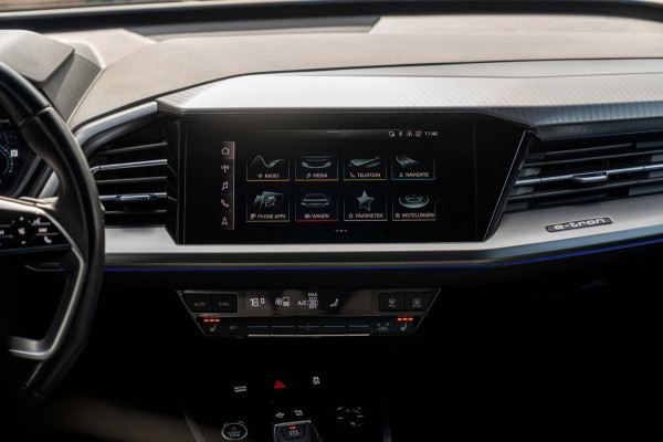 Audi Q4 Sportback e-tron 35 Advanced edition 55 kWh Sportstoelen Elek.Klep Stoelverwarming Ambiance Camera 19''