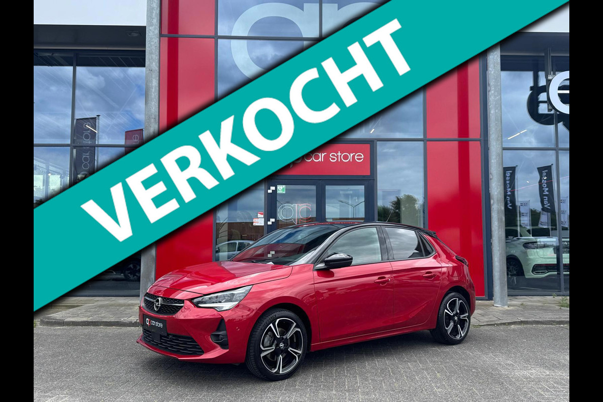 Opel Corsa 1.2 GS Line | LED | 360 Camera | Parksens | Carplay | Dodehoekassistent | Leder | Two Tone |