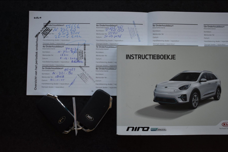 Kia e-Niro DynamicPlusLine 64 kWh SOH 100% | STOELVERWARMING | SCHUIFDAK | CAMERA | NAP | STUURVERWARMING