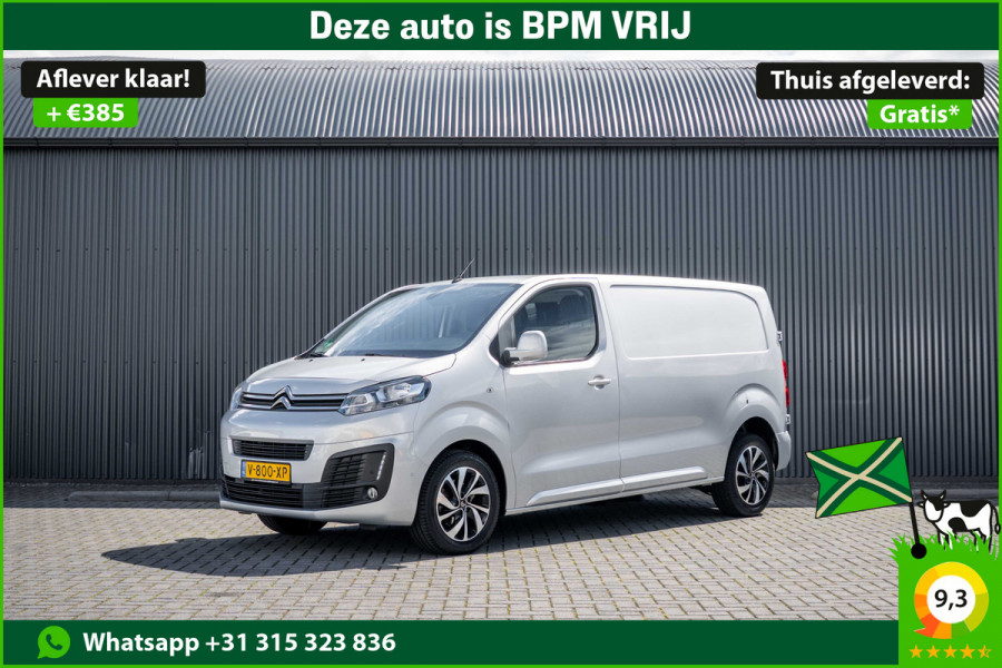 Citroën Jumpy 2.0 BlueHDi 120PK | Nieuwstaat | 3-Zits | Camera | Carplay | Cruise | PDC | Airco