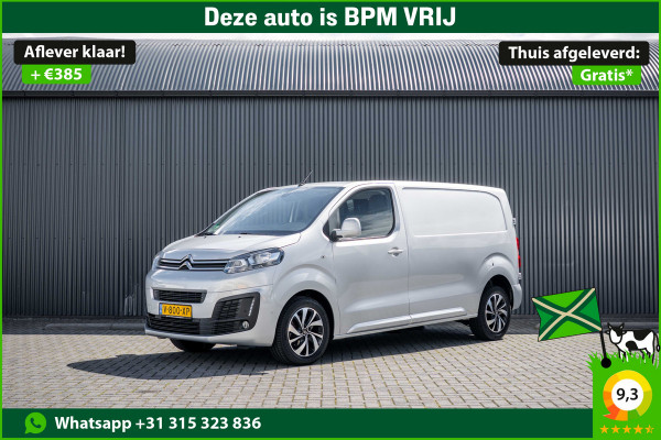 Citroën Jumpy 2.0 BlueHDi 120PK | Nieuwstaat | 3-Zits | Camera | Carplay | Cruise | PDC | Airco