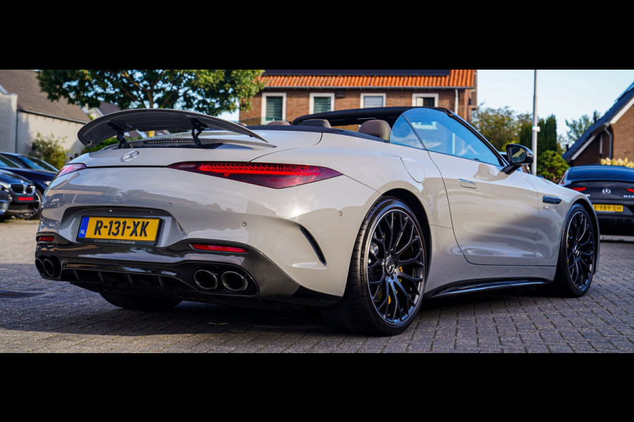 Mercedes-Benz SL-Klasse Roadster AMG 43 | Burmester | Carbon Pakket | Sport uitlaat | Stoelkoeling | Nekverwarming | 360 Cam | HuD