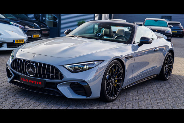 Mercedes-Benz SL-Klasse Roadster AMG 43 | Burmester | Carbon Pakket | Sport uitlaat | Stoelkoeling | Nekverwarming | 360 Cam | HuD