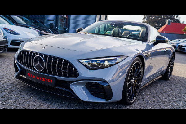 Mercedes-Benz SL-Klasse Roadster AMG 43 | Burmester | Carbon Pakket | Sport uitlaat | Stoelkoeling | Nekverwarming | 360 Cam | HuD