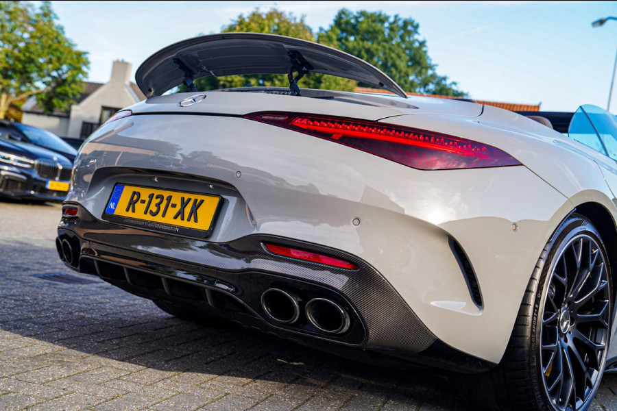 Mercedes-Benz SL-Klasse Roadster AMG 43 | Burmester | Carbon Pakket | Sport uitlaat | Stoelkoeling | Nekverwarming | 360 Cam | HuD