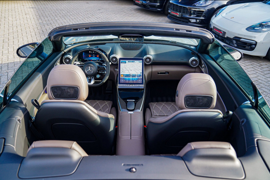 Mercedes-Benz SL-Klasse Roadster AMG 43 | Burmester | Carbon Pakket | Sport uitlaat | Stoelkoeling | Nekverwarming | 360 Cam | HuD