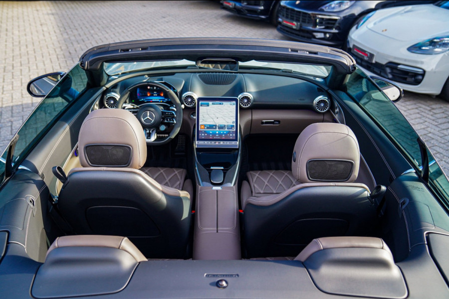 Mercedes-Benz SL-Klasse Roadster AMG 43 | Burmester | Carbon Pakket | Sport uitlaat | Stoelkoeling | Nekverwarming | 360 Cam | HuD