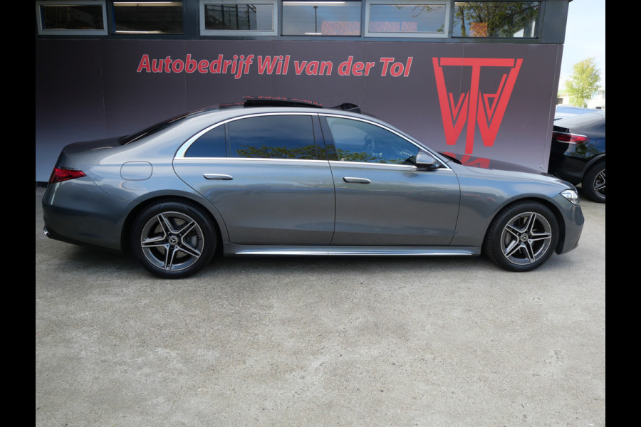 Mercedes-Benz S-Klasse 580e LANG | AMG | PANO | SOFTCLOSE | NL-AUTO | MASSAGE | 3D DISPLAY | LUCHTVERING!!