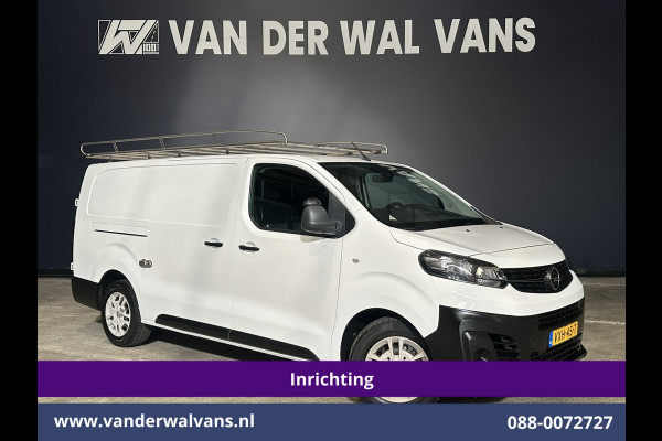 Opel Vivaro 2.0 CDTI 123pk L3H1 Inrichting Euro6 Airco | Imperiaal | Apple Carplay | Trekhaak Cruisecontrol, Android Auto, Stoelverwarming, Parkeersensoren, Bijrijdersbank