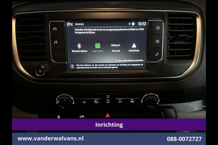Opel Vivaro 2.0 CDTI 123pk L3H1 Inrichting Euro6 Airco | Imperiaal | Apple Carplay | Trekhaak Cruisecontrol, Android Auto, Stoelverwarming, Parkeersensoren, Bijrijdersbank