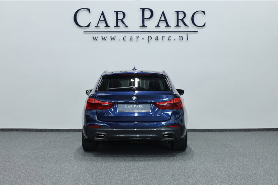 BMW 5 Serie Touring 540i xDrive M-Sport LED/VIRTUAL/SFEER/PANO/LEER+S.VERWARMING+MEMORY/19" LMV/360/ACC/ECC/12 MND GARANTIE!